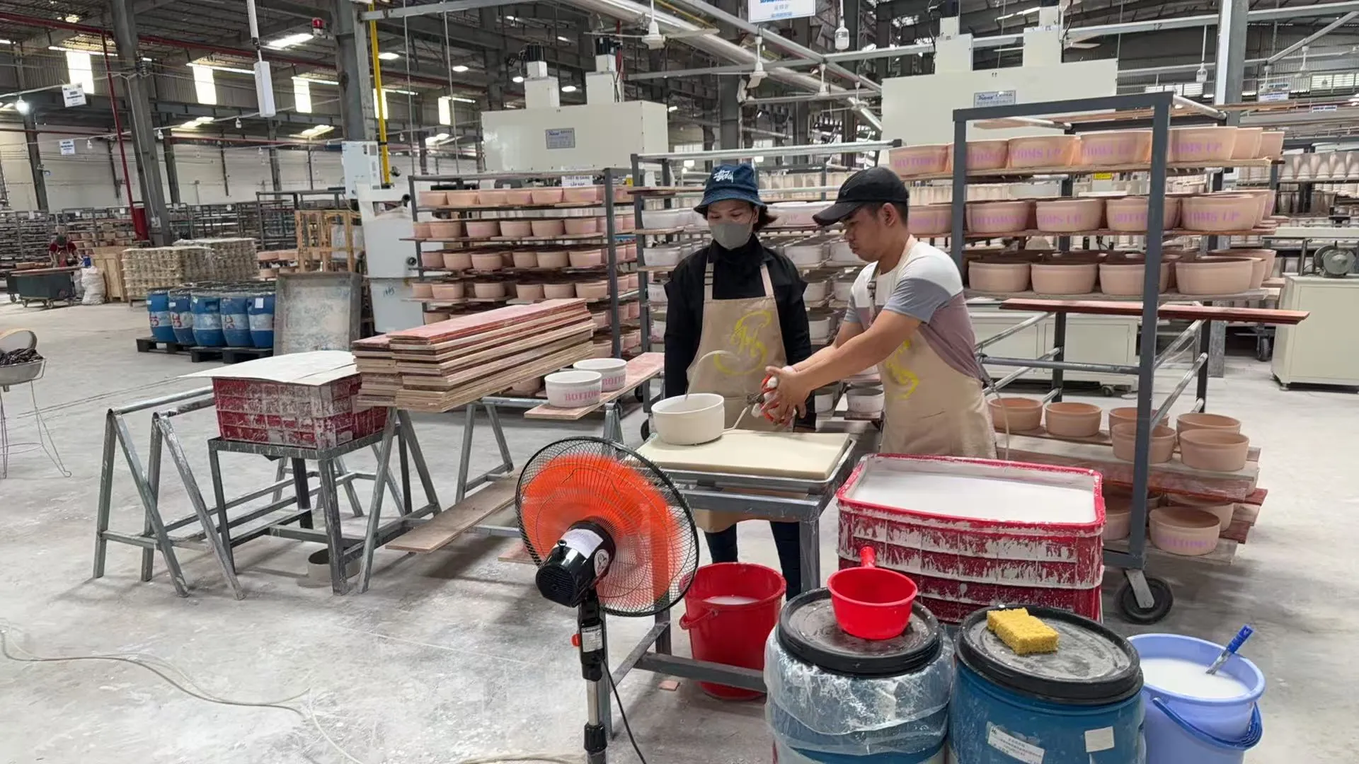 Glaze Application